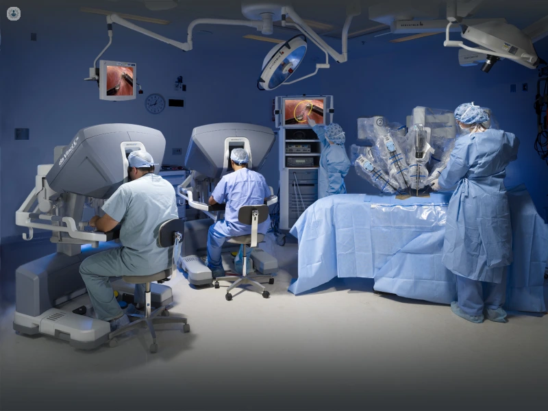 Robotic surgery doctor for urology