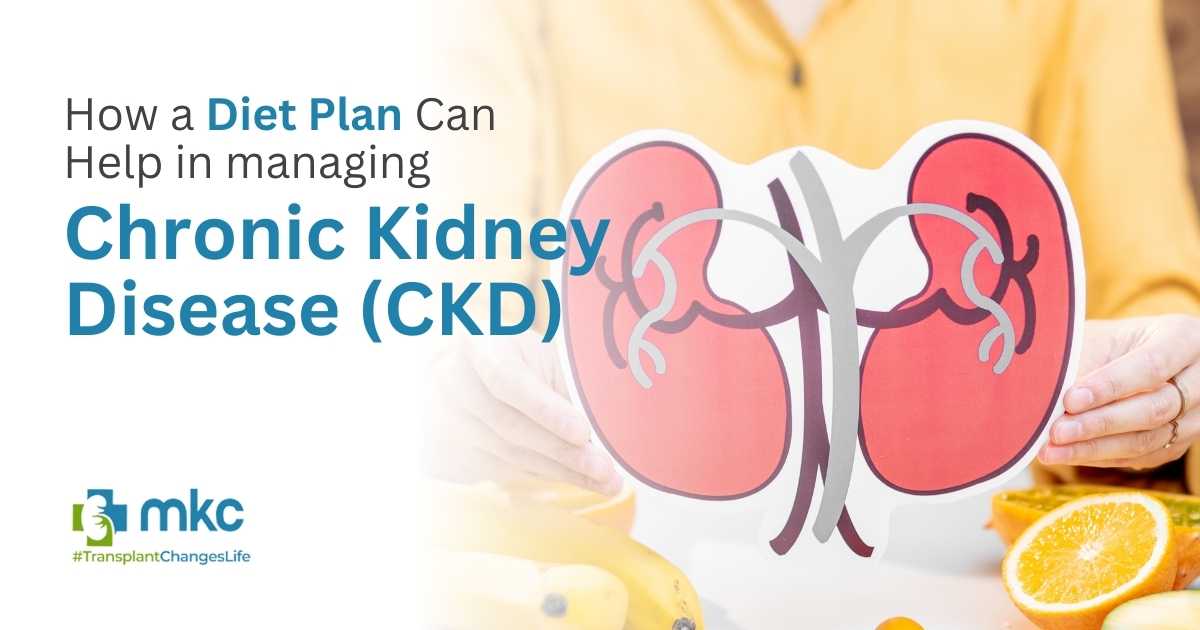 Diet Plan Can Help in managing Chronic Kidney Disease (CKD)