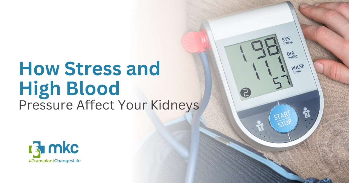 How Stress and High Blood Pressure Affect Your Kidneys